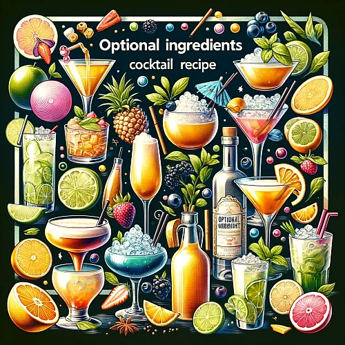 In this category, we have collected Optional Ingredients cocktail recipes.